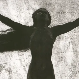 A martyrium of white roses